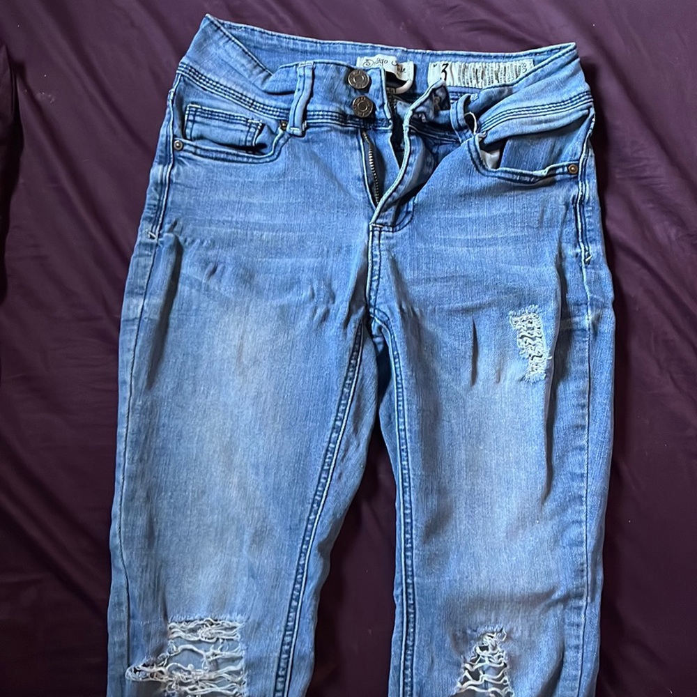 Indigo rein skinny jeans